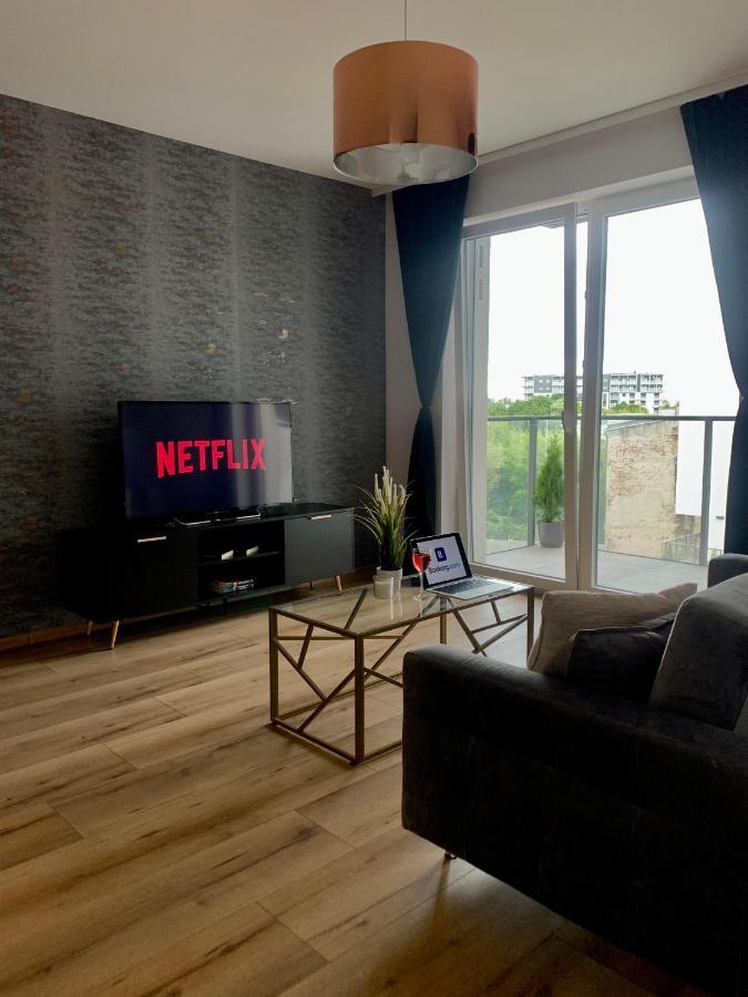 Apartament Drewnowska Przy Manufakturze Łódź Extérieur photo